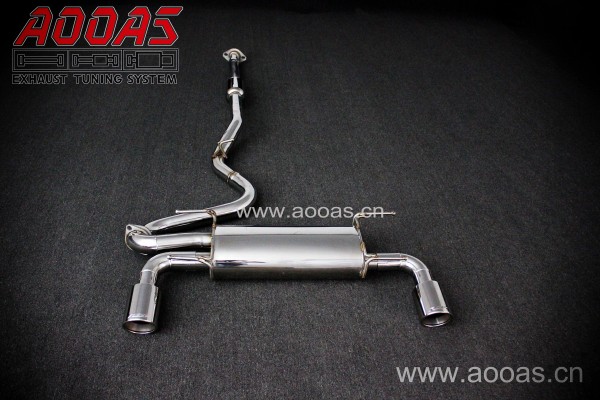 Toyota tail section 86, the back pressure Pic